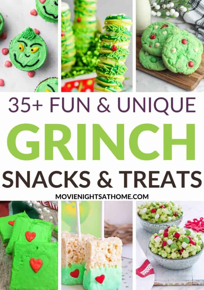 35+ Best Grinch Movie Night Snacks for a Family Party