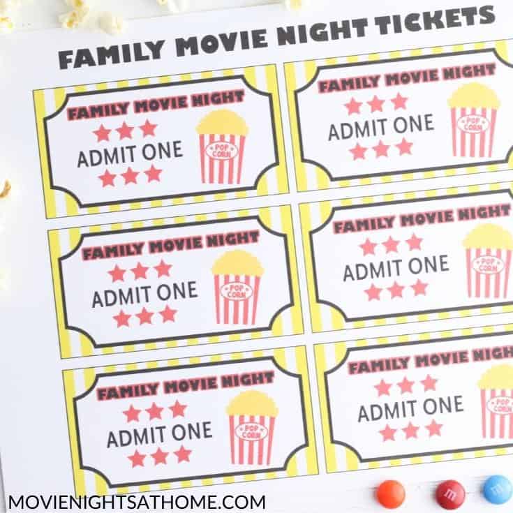 free movie night invitations printable template movie nights at home