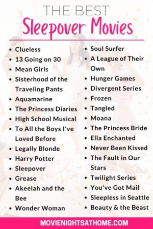 31+ Best Sleepover Movies for Girls & Tweens