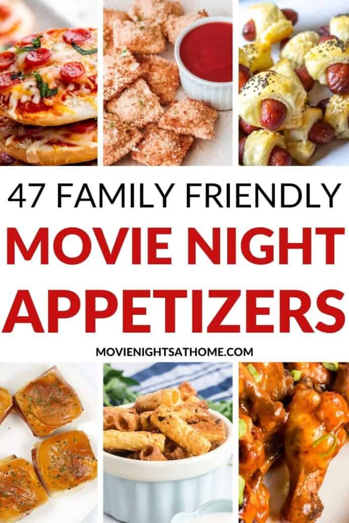 41+ Easy & Savory Movie Night Appetizers & Finger Food Ideas