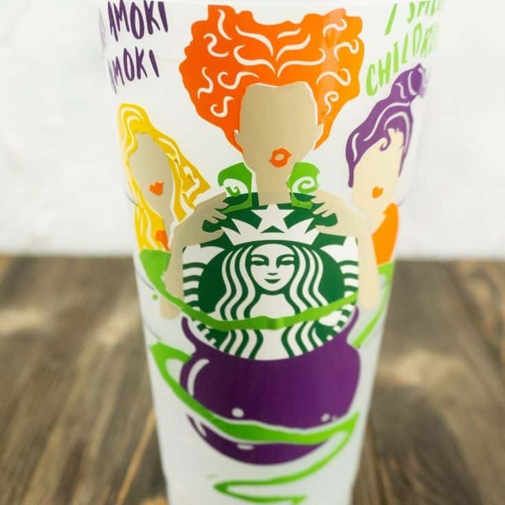 DIY Starbucks Wrap Cup With Cricut  2 Ways To Make Cold Cup Wraps With A  Cricut 