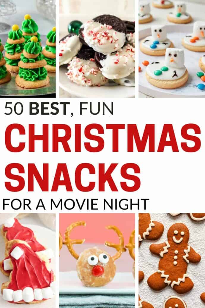 50+ Easy Christmas Movie Night Snacks & Food Ideas