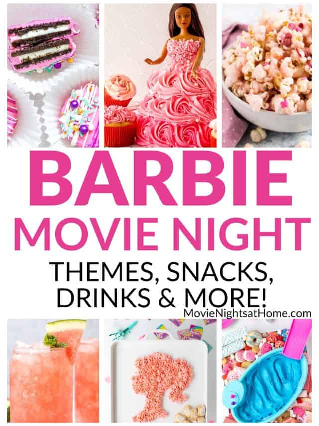How to Throw a Barbie Party at Home - Movie Nights at Home